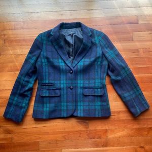 Talbots Flannel Blazer